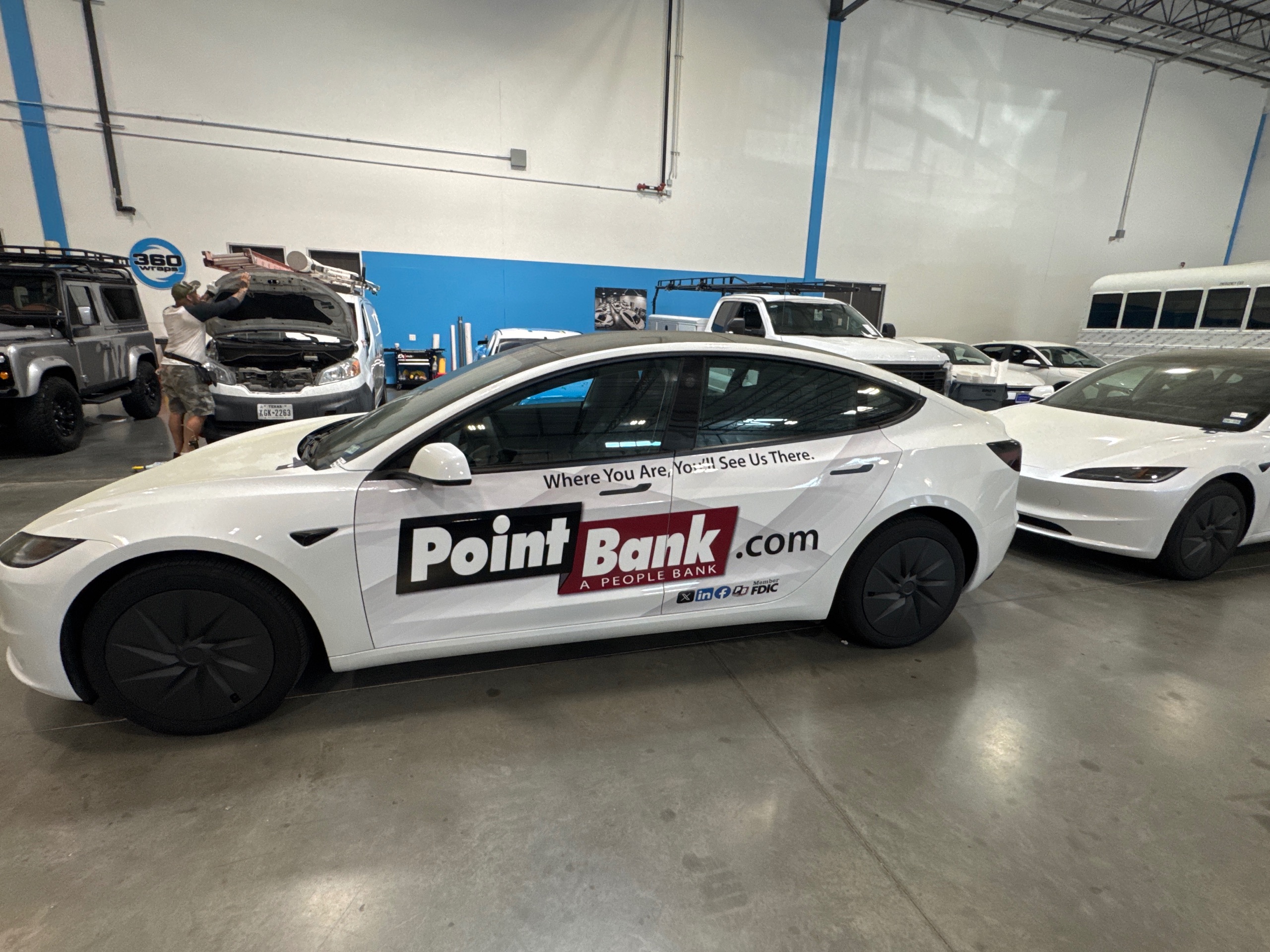 2026 Tesla Model 3 after its install