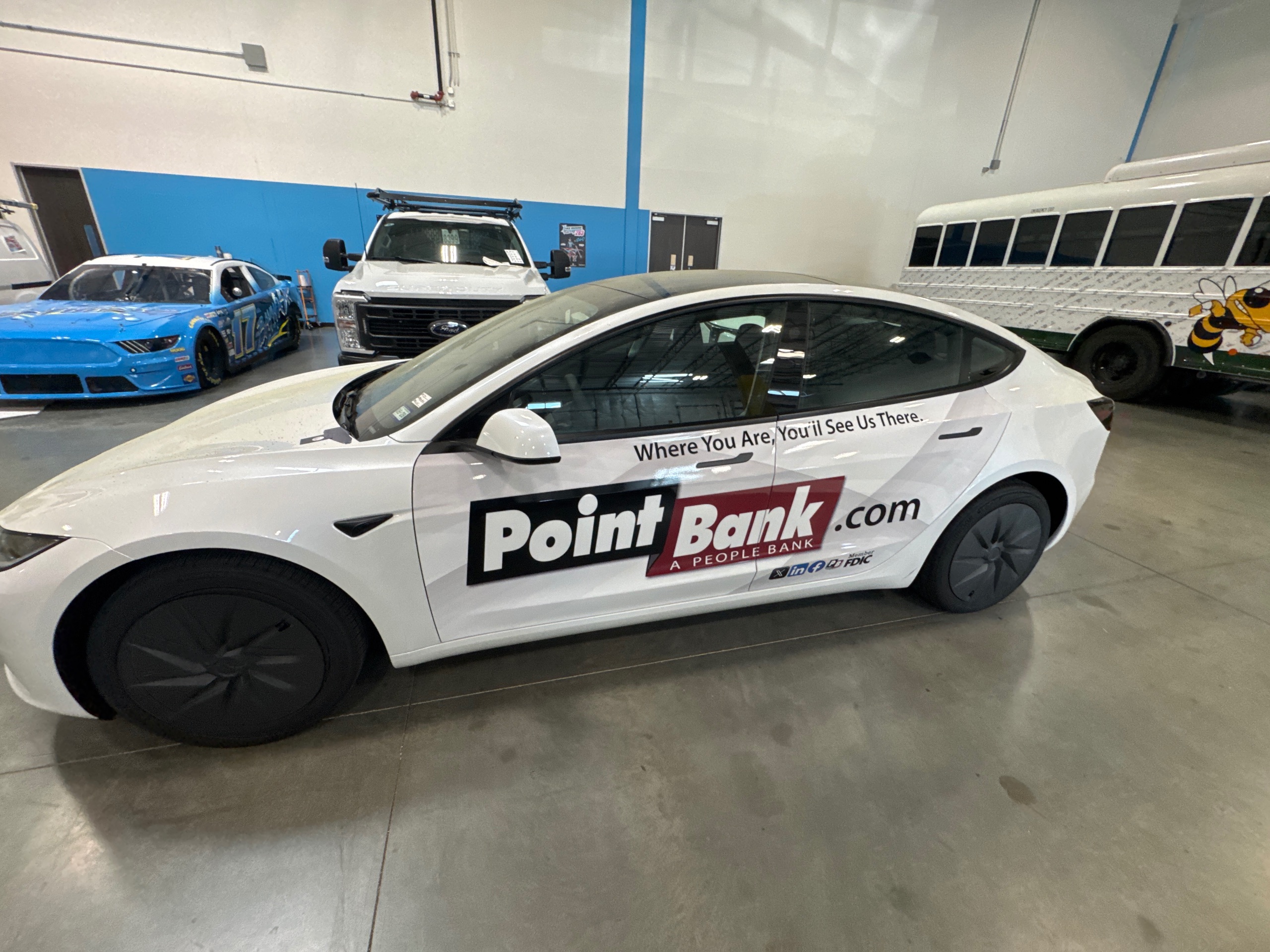 2026 Tesla Model 3 after its install