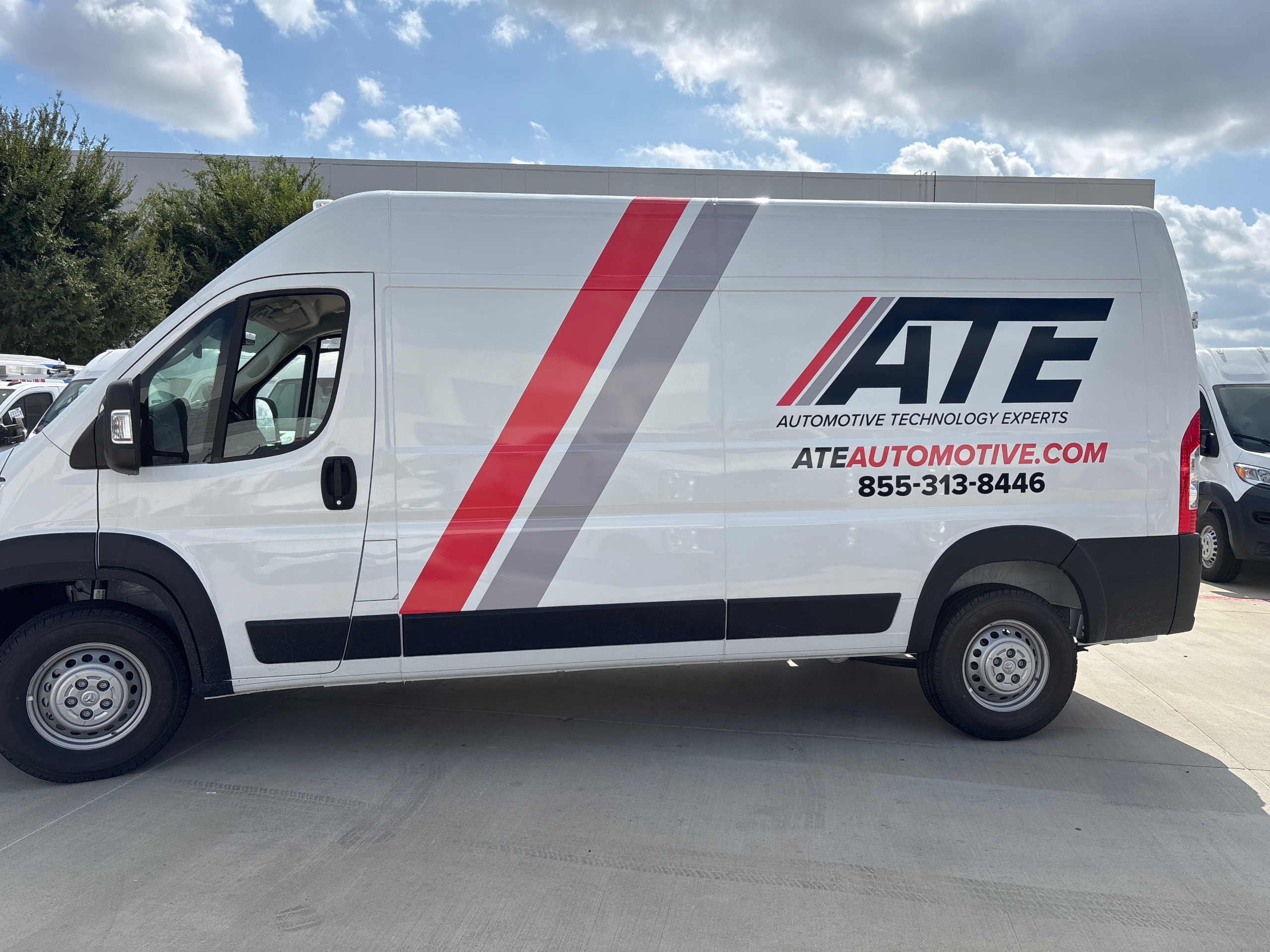 2026 Ram Promaster after its install