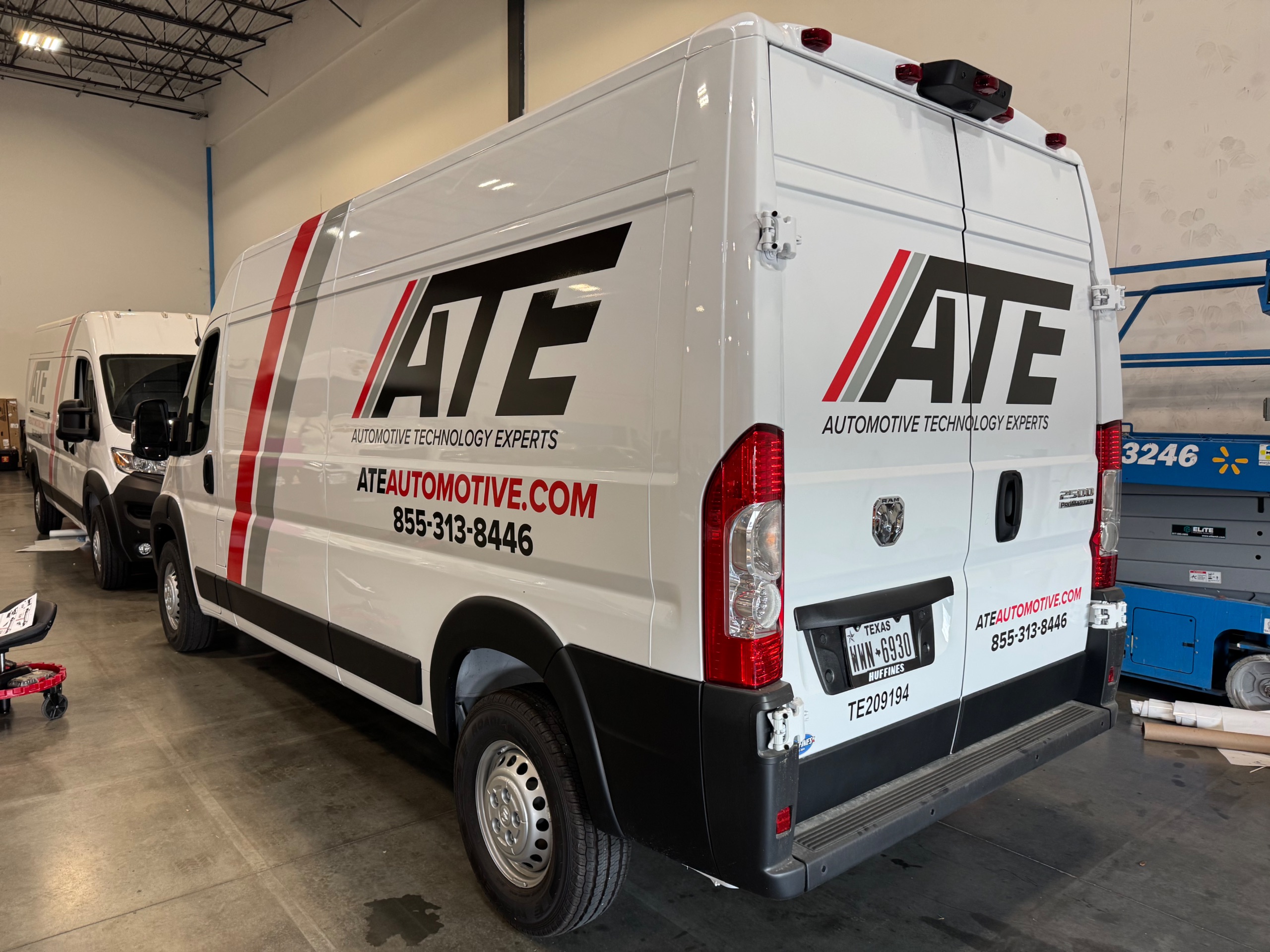 2026 Ram Promaster after its install